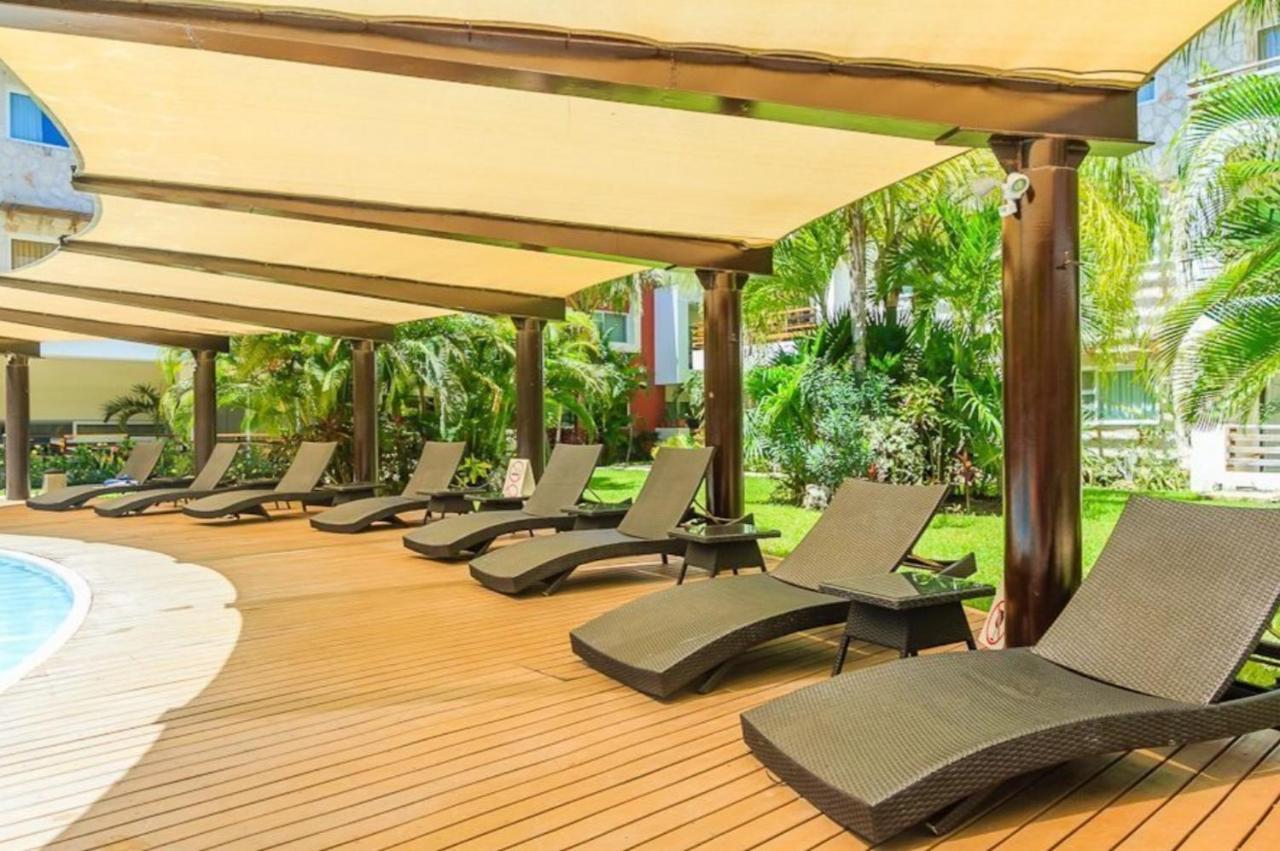 Diamante Azul Apartment Playa del Carmen Exterior foto