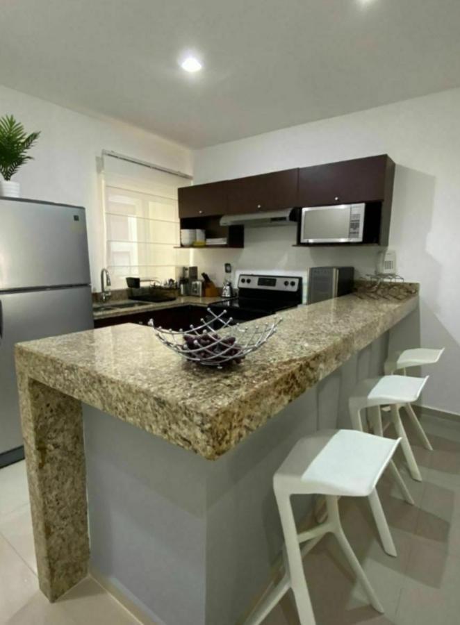 Diamante Azul Apartment Playa del Carmen Exterior foto